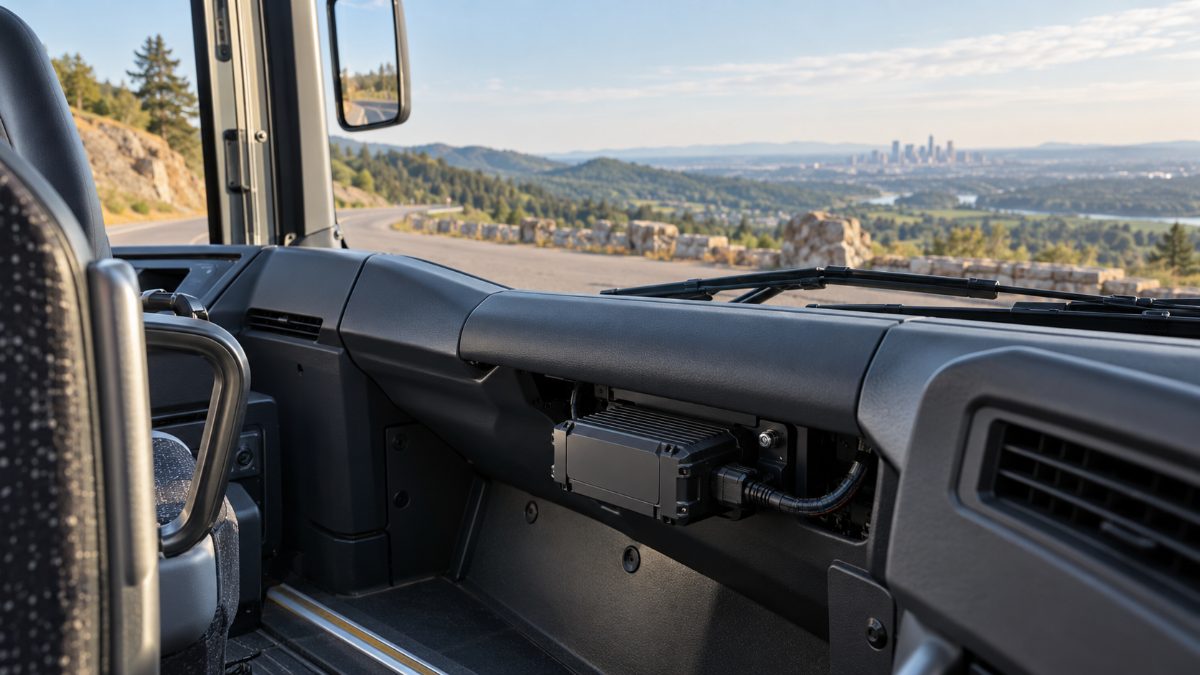 Transportation IoT device in the field