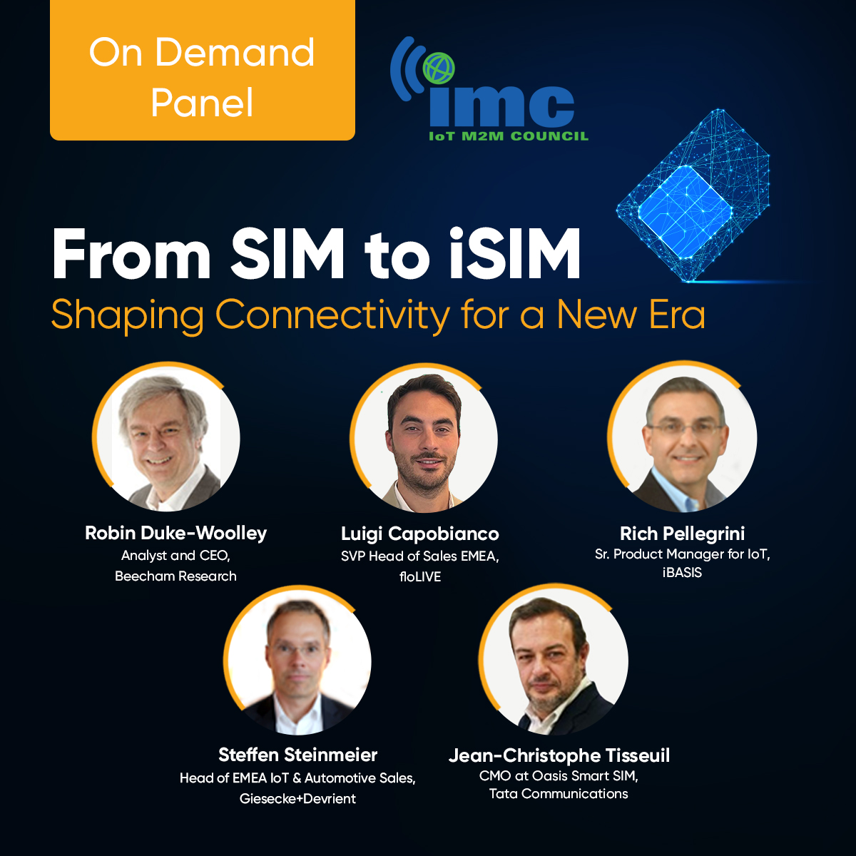 From SIM to iSIM: Shaping Connectivity for a New Era image