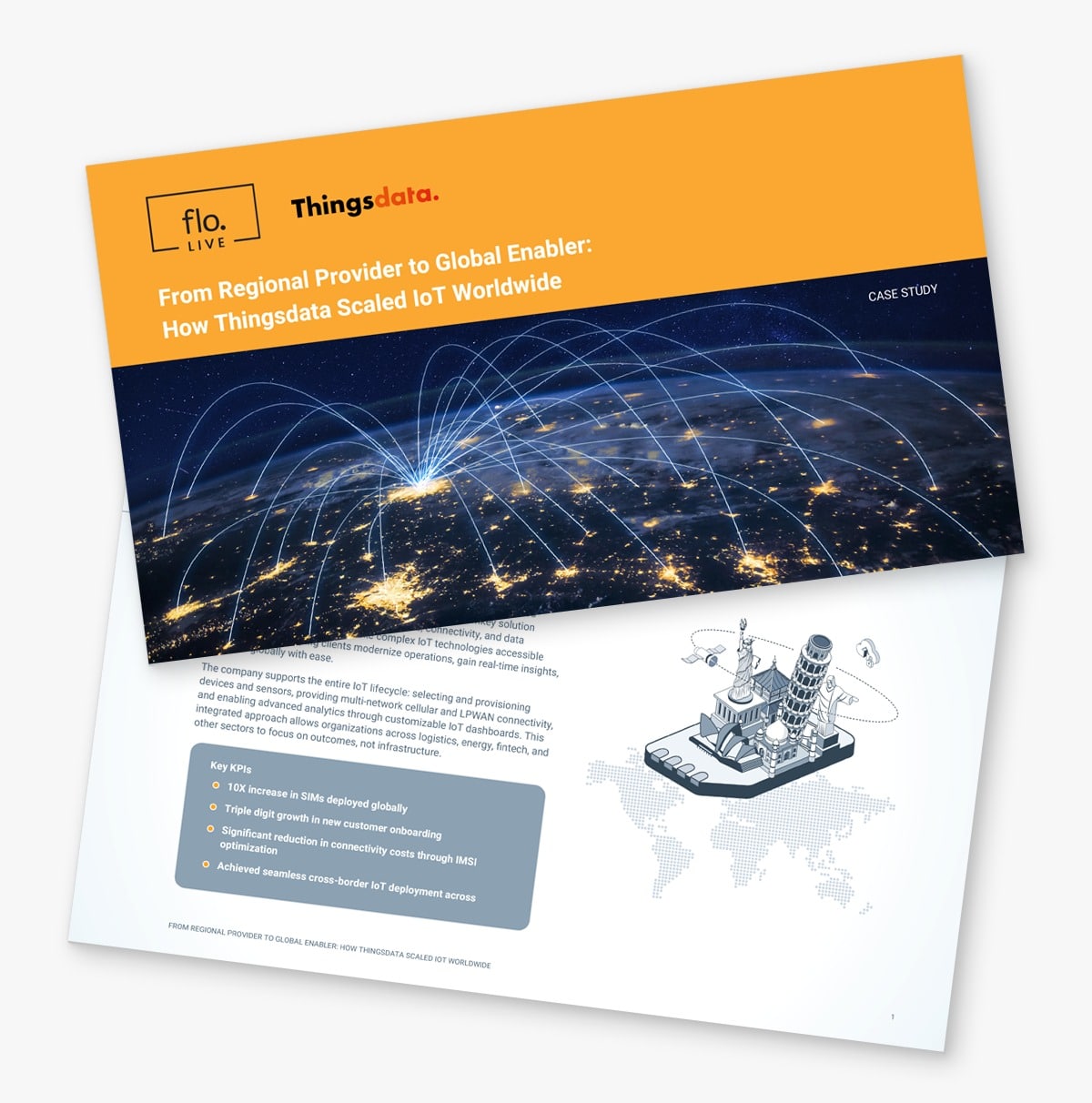 Thingsdata Scales IoT Globally with floLIVE image