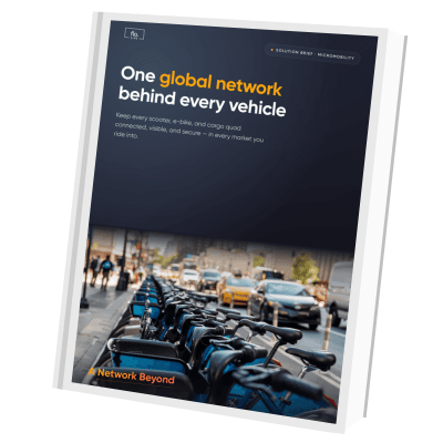 Micromobility Solution Brief: One Global Network Behind Every Ride image